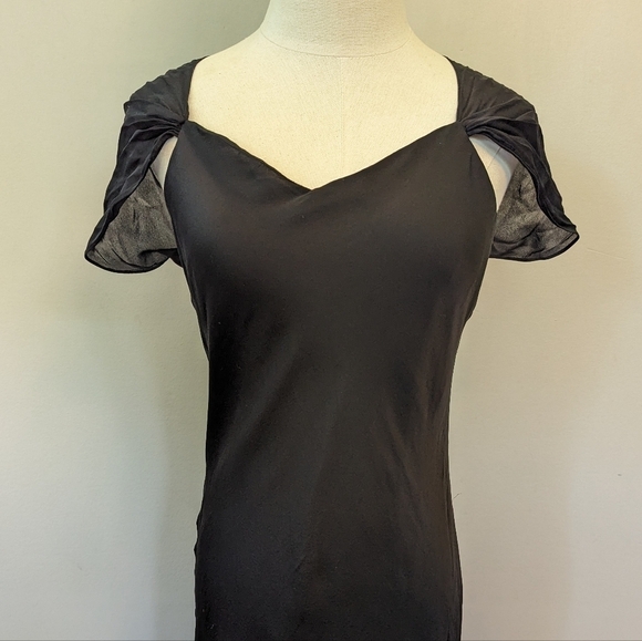 Vintage Ralph Lauren Charmeuse Silk Bias Cut Slip Dress - Picture 3 of 13